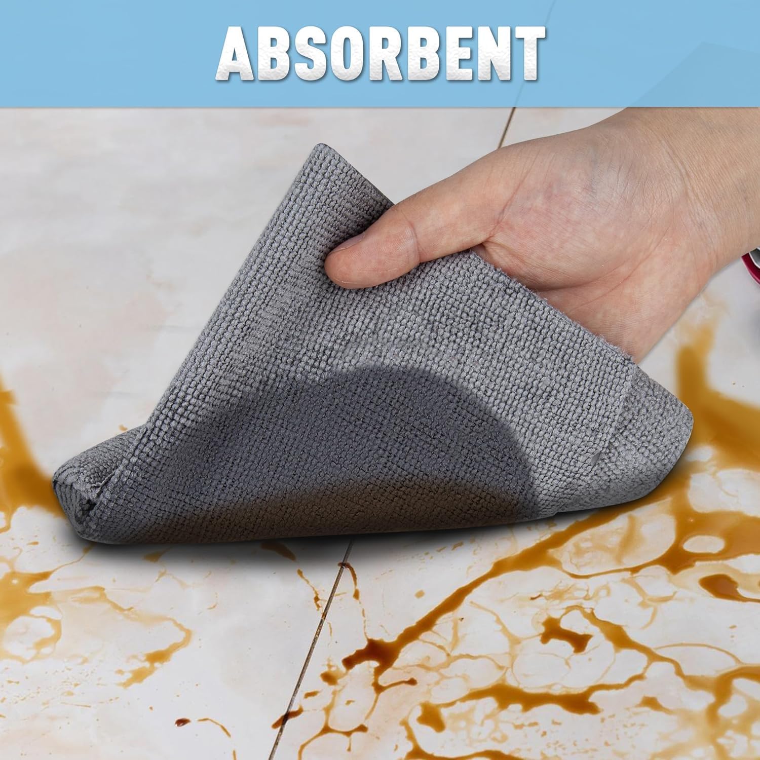 Microfiber Cleaning Cloth (Pack of 50)