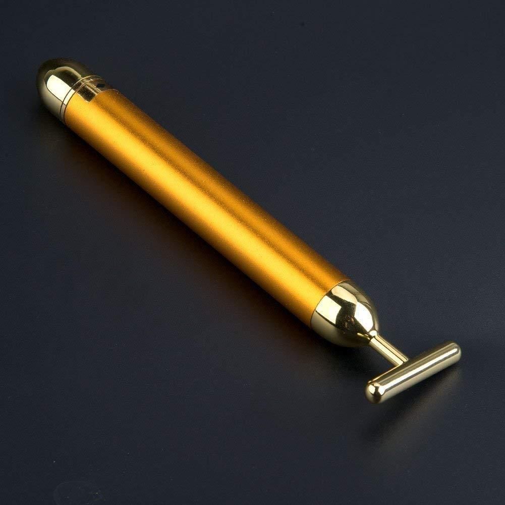 Luxury 24k Gold T-Bar Face Massager