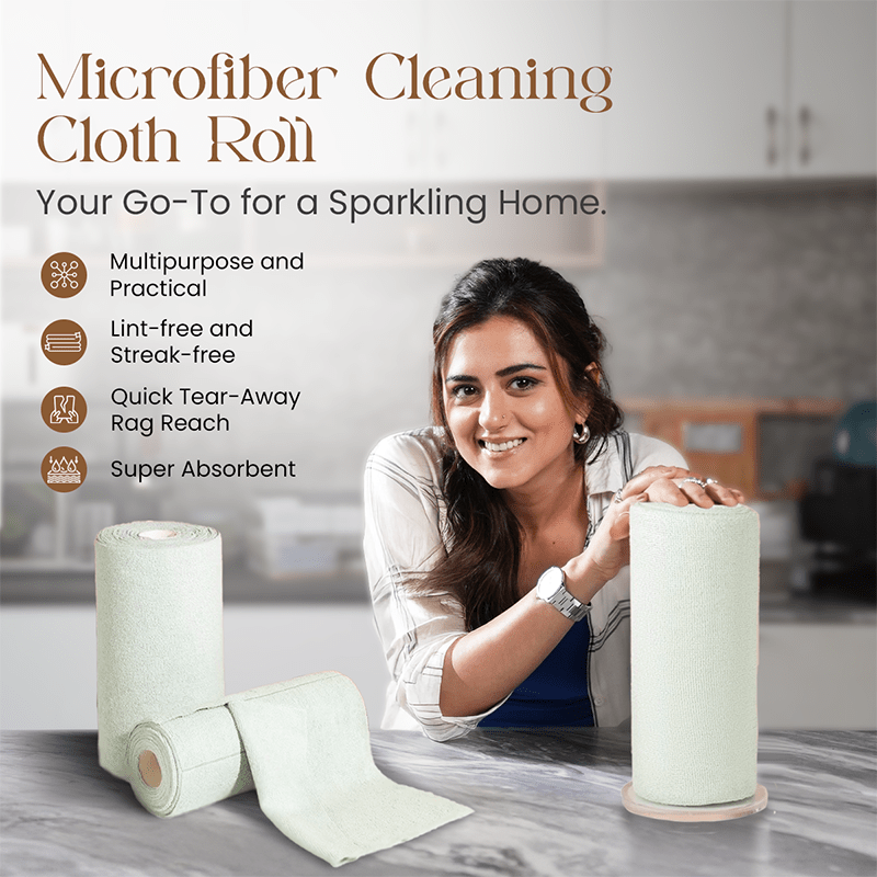 Microfiber Cleaning Cloth (Pack of 50)