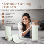 Microfiber Cleaning Cloth (Pack of 50)